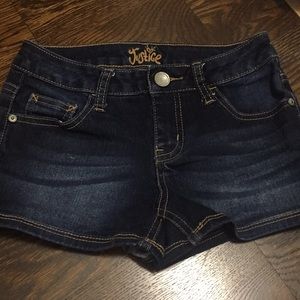 Justice girl jean shorts